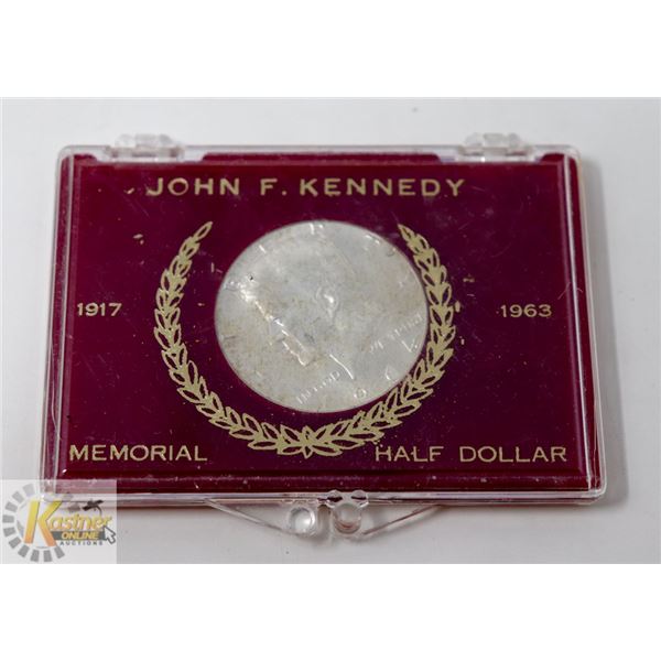 1917 USA JOHN F KENNEDY MEMORIAL SILVER 1/2