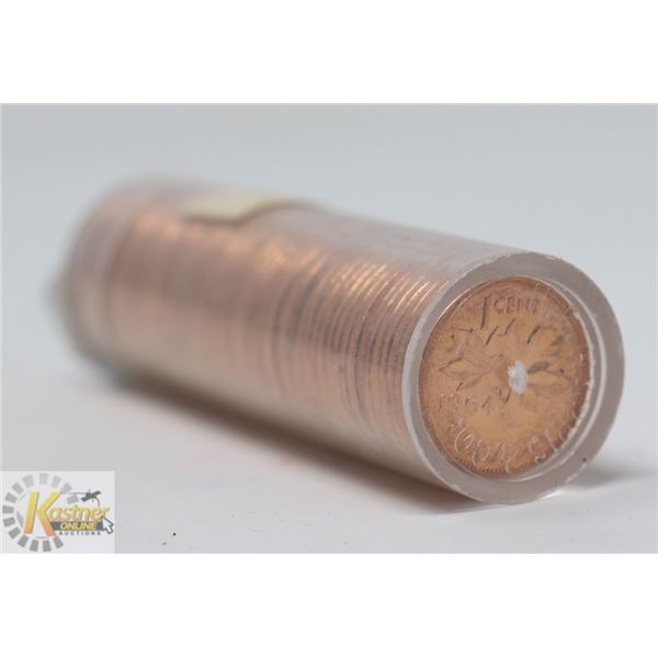 50- 1964 CANADIAN PENNIES