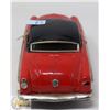 Image 3 : VINTAGE MADE IN JAPAN RED/ BLACK TIN FRICTION CAR