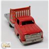 Image 2 : T.N. MADE IN JAPAN RED TIN LITHOGRAPHED FLAT BED