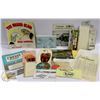 Image 1 : FLAT OF VINTAGE AUTOMOBILE LITERATURE, BOOKLETS,