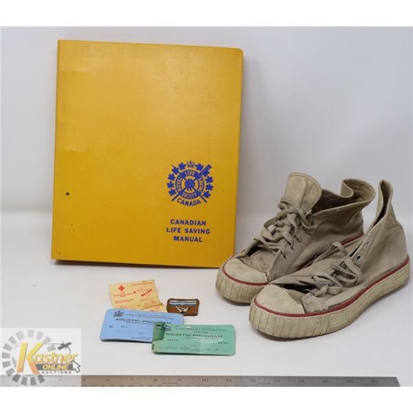 VINTAGE ROYAL LIFE SAVING SOCIETY MANUAL W/