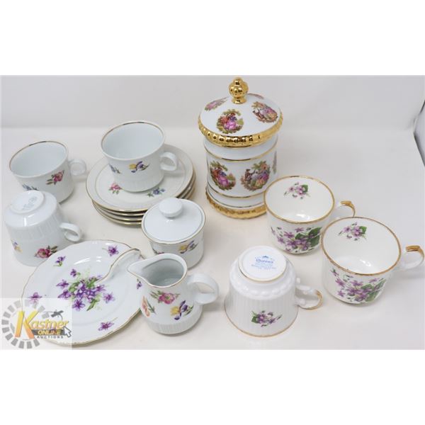 14PC VARIETY SET OF ASSORTED GERMAN, BAVARIAN &