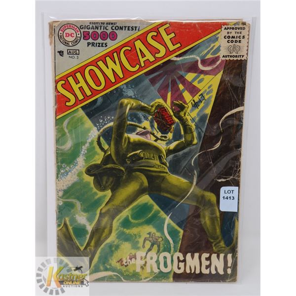 1956 DC COMICS 10 CENT AUG NO. 3 SHOWCASE "THE