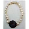Image 3 : ESTATE 925 SILVER & AUTHENTIC PEARL BRACELET