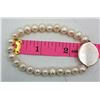 Image 5 : ESTATE 925 SILVER & AUTHENTIC PEARL BRACELET