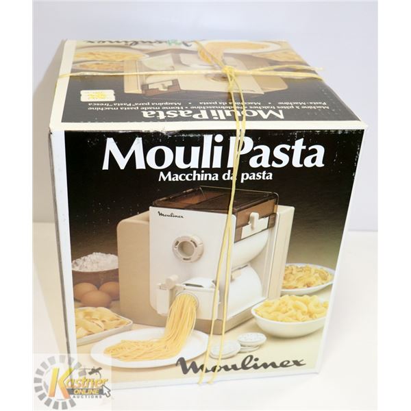 NEW IN BOX MOULINEX MOULI PASTA HOMEMADE PASTA