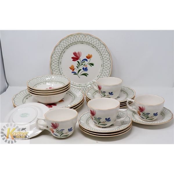 21PC SET OF PROVINCIAL DESIGNS " NIKKO" MADE IN