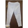 Image 1 : 1960'S WOMEN'S HIGH WAISTED OFF WHITE SIDE ZIP