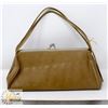 Image 1 : VINTAGE LIGHT BROWN CLUTCH STYLE HAND BAG