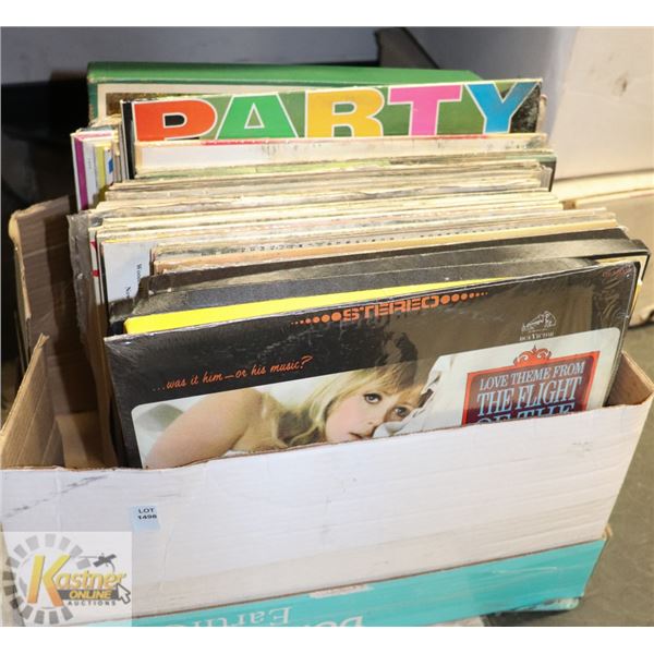 ESTATE BOX OF ASSORTED VINYL RECORDS