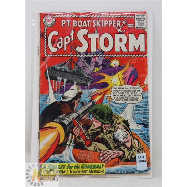 1965 DC COMICS 12 CENT JUNE NO. 7 P.T. BOAT