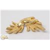 Image 2 : VINTAGE ESTATE GOLD TONE ABSTRACT  STYLE BROOCH