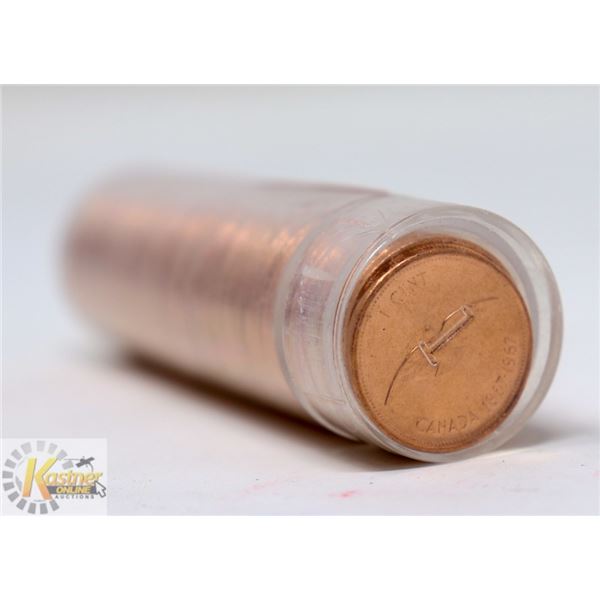 ROLL OF 50- 1967 CANADIAN CENTENNIAL PENNIES