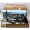 Image 1 : ESTATE KENMORE ELECTRIC SEWING MACHINE (BLUE)