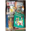 Image 1 : FLAT OF VINTAGE YOUTH STORY BOOKS & LITERATURE