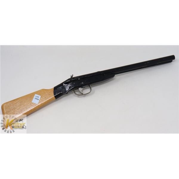 ANTIQUE "IDEAL" DOUBLE BARREL METAL & WOODEN