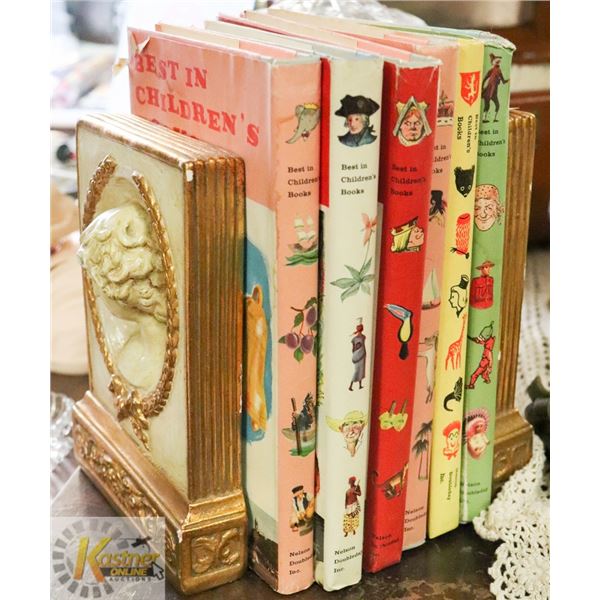 LOT OF 6 ESTATE " BEST IN CHILDREN'S BOOKS" W/