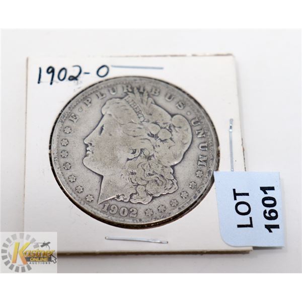 1902-O USA MORGAN SILVER ONE DOLLAR COIN