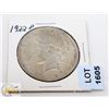 Image 1 : 1922-P USA PEACE SILVER DOLLAR