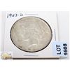 Image 1 : 1923-D USA PEACE SILVER DOLLAR
