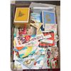 Image 1 : LARGE LOT OF VINTAGE ESTATE USED CHRISTMAS CARDS