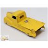 Image 3 : VINTAGE YELLOW TIN TRUCK MADE IN JAPAN *MISSING