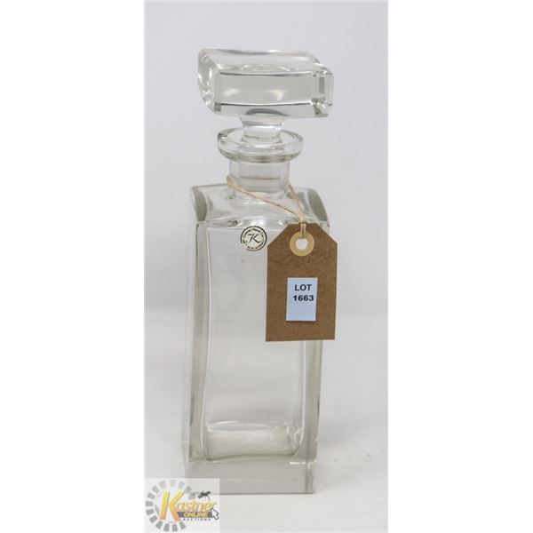 "K" CRYSTAL HAND CUT- MADE IN GERMANY 10"