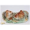Image 1 : VINTAGE HAND PAINTED  SQUIRREL SALT & PEPPER