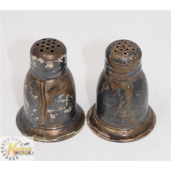 VINTAGE BIRKS STERLING SILVER SALT & PEPPER
