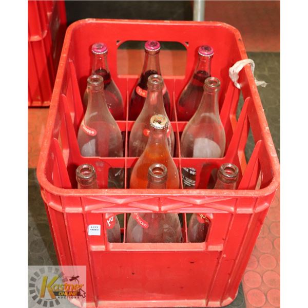 12 SLOT POP CRATE FULL OF 10 "THE POP SHOPPE"