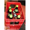 Image 1 : 6 SLOT POP CRATE FULL OF 6 VINTAGE 1LTR "SPRITE"