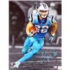 Image 2 : CHRISTIAN MCCAFFREY SIGNED AND FRAMED 16 X 20 PANTHERS PHOTO ( BECKETT COA)