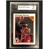 Image 1 : 1991-92 HOOPS MICHEAL JORDAN BASKETBALL CARD ( KSA 9)