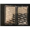 Image 2 : LOT OF 2 SILVER BARS LOT