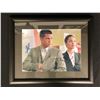 Image 1 : BRAD PITT AND ANGELINA JOLIE SIGNED MR. AND MRS. SMITH FRAMED 8 X 10 ( RA COA)