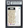 Image 2 : 1992-93 UPPER DECK SHAQUILLE ONEAL SIGNED ROOKIE CARD ( BECKETT 10)