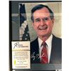 Image 2 : US PRESIDENT GEORGE BUSH SIGNED AND FRAMED 8 X 10 ( RA COA)