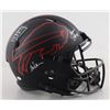 Image 1 : BUFFALO BILLS TRIPLE SIGNED SPEED ECLIPSE HELMET ( KELLY,THOMAS,REED) JSA COA