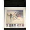 Image 1 : LTD. EDITION WAYNE GRETZKY A BOY AND HIIS DREAM FRAMED PRINT ARTIS SIGNED W CARDS