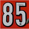 Image 2 : Tee Higgins Signed 35x43 Custom Framed Jersey Sports Card Edition (Beckett Hologram)