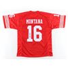 Image 1 : JOE MONTANA SIGNED SAN FRANCISO 49ERS JERSEY ( JSA COA)