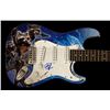 Image 1 : BRADLEY COOPER SIGNED HAND PAINTED 1/1 GUARDIANS OF THE GALEXY GUITAR (BECKETT COA)