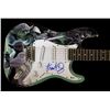 Image 1 : FRANK OZ SIGNED 1/1 HAND PAINTED YODA STAR WARS CUSTOM GUITAR (BECKETT COA)