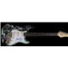Image 2 : FRANK OZ SIGNED 1/1 HAND PAINTED YODA STAR WARS CUSTOM GUITAR (BECKETT COA)