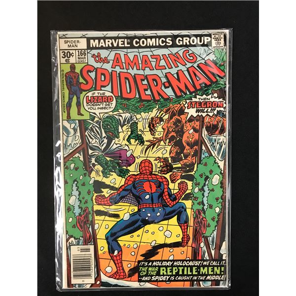 MARVEL COMICS THE AMAZING SPIDER-MAN NO.  166