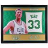 Image 1 : LARRY BIRD SIGNED 35 X 42 FRAMED JERSEY ( SPORTS CARD EDITION) JSA COA