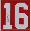Image 2 : JOE MONTANA SIGNED AND FRAMED SAN FRANCISCO 49ERS JERSEY ( JSA COA)
