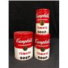 Image 1 : VINTAGE CAMPBELL SOUP CANS LOT