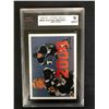 Image 1 : 1990-91 UPPER DECK #545 WAYNE GRETZKY 2000th Point (9 MINT)